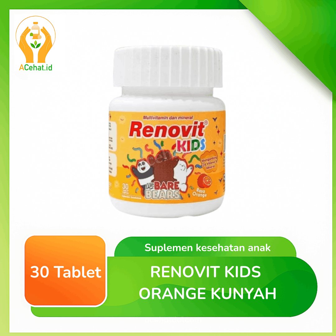 Renovit Kids Orange 30 Tablet Kunyah