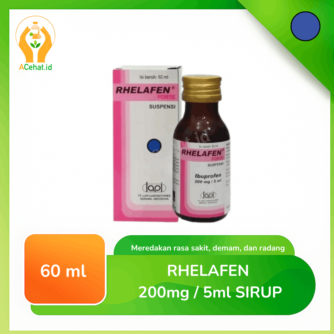 Rhelafen Forte 200 mg/5 ml Sirup 60 ml