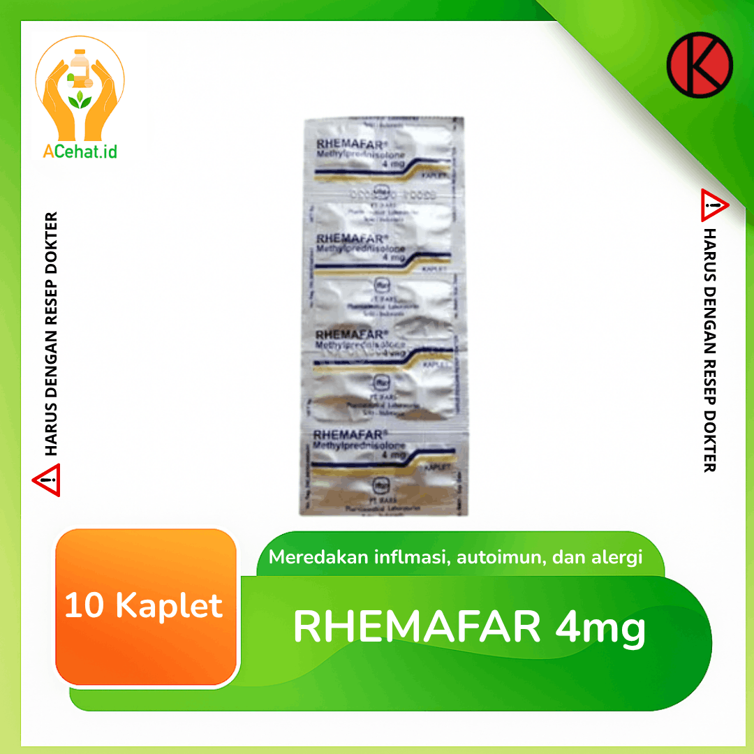 Rhemafar 4 mg 10 Kaplet