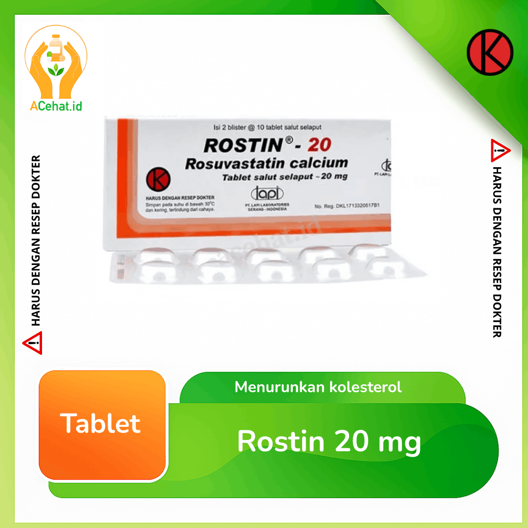 Rostin 20 mg Tablet