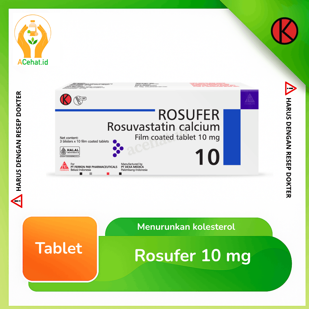 Rosufer 10 mg Tablet