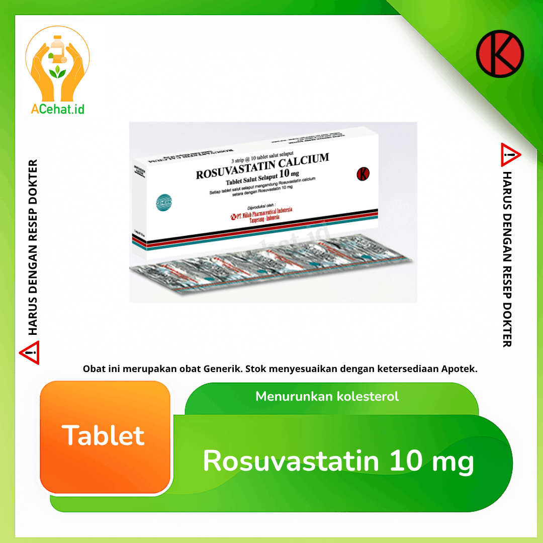 Rosuvastatin 10 mg 10 Tablet