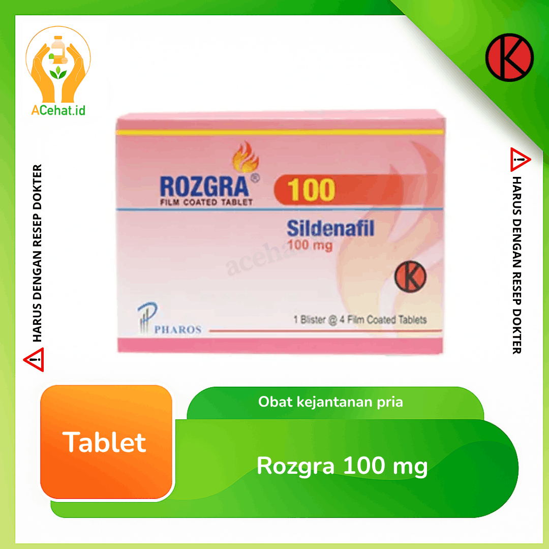 Rozgra 100 mg Tablet