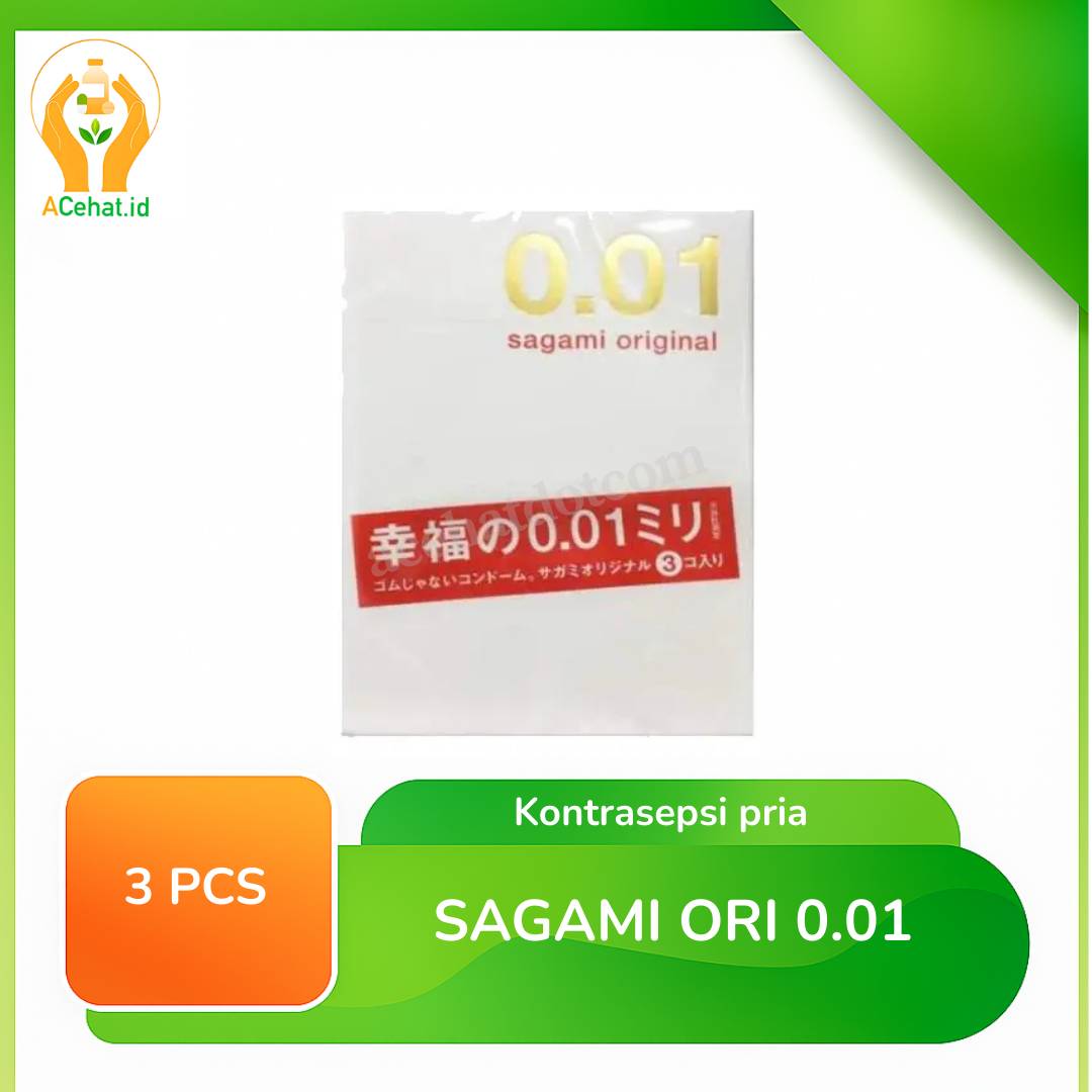 SAGAMI ORIGINAL 001 (3 bungkus) 