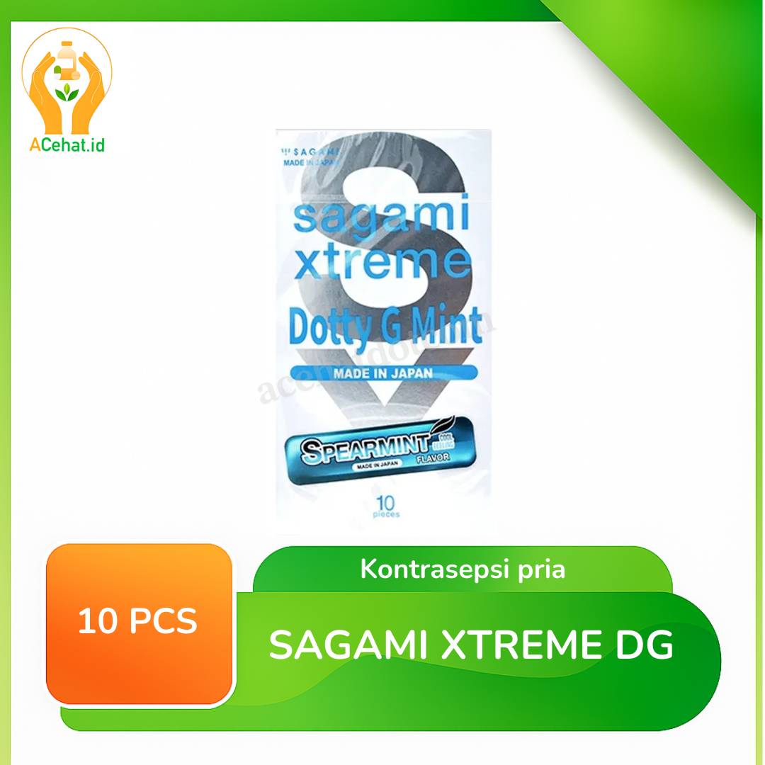 SAGAMI XTREME DOTTY G MINT (10 PAK) 