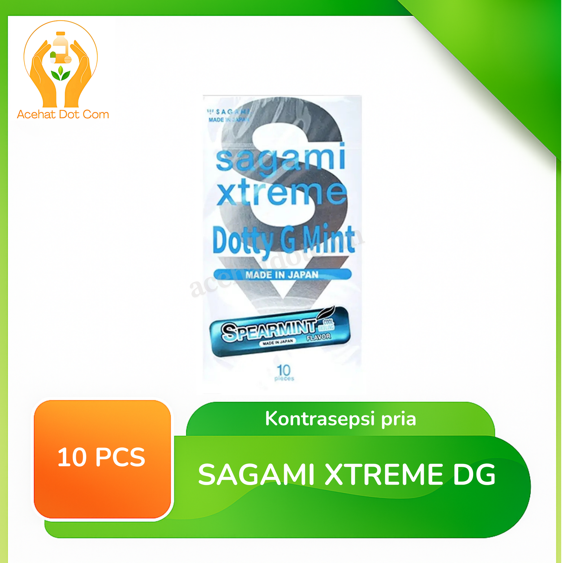 SAGAMI XTREME DOTTY G MINT (10 PACK)