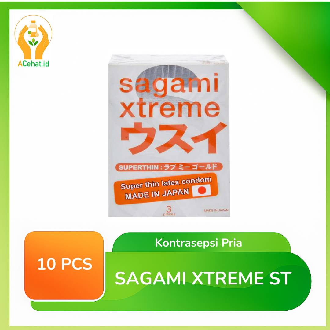 SAGAMI XTREME SUPERTHIN ( 3 bungkus ) 