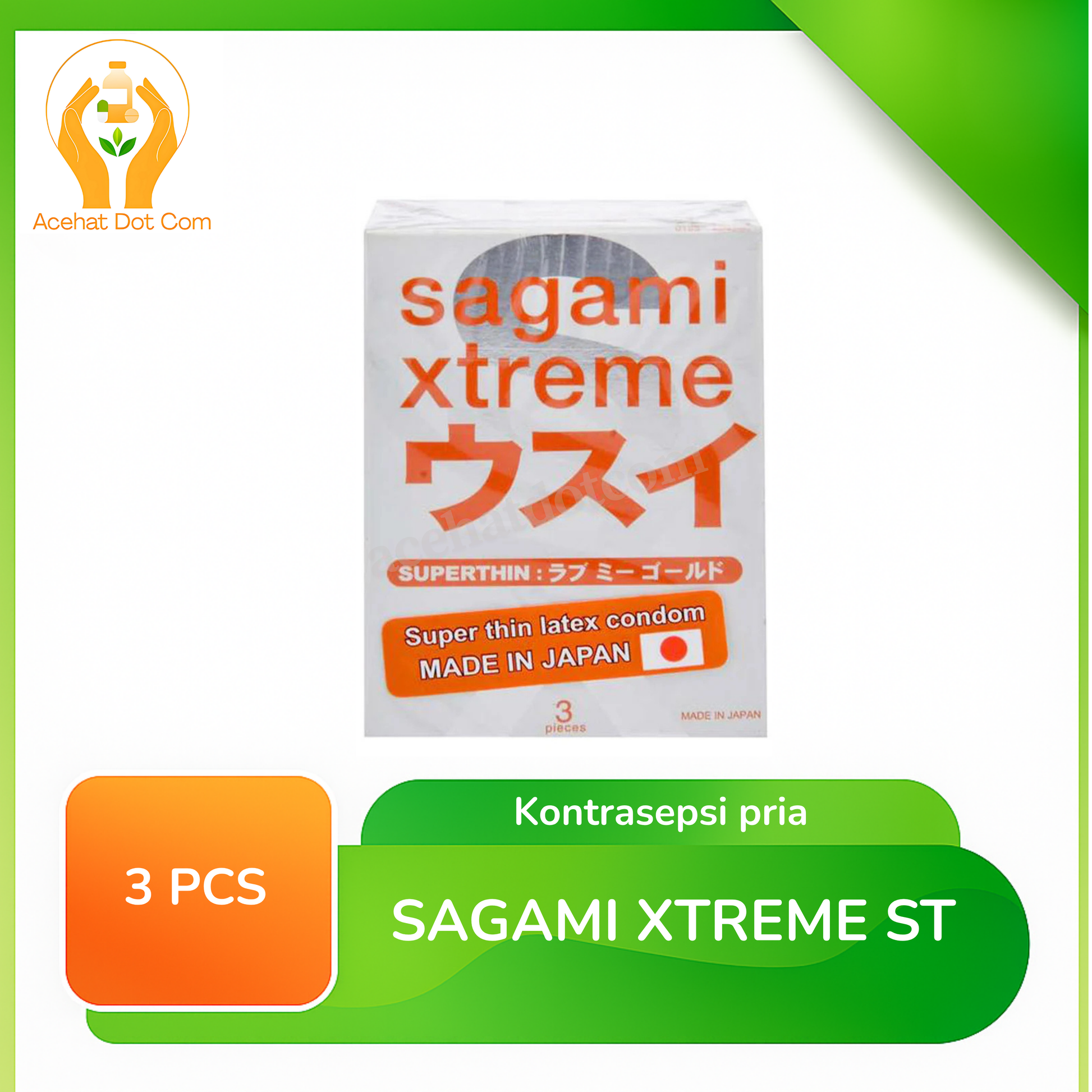 SAGAMI XTREME SUPERTHIN ( 3 pack )