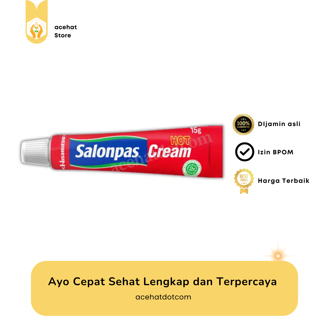 SALONPAS CREAM HOT 15 GR