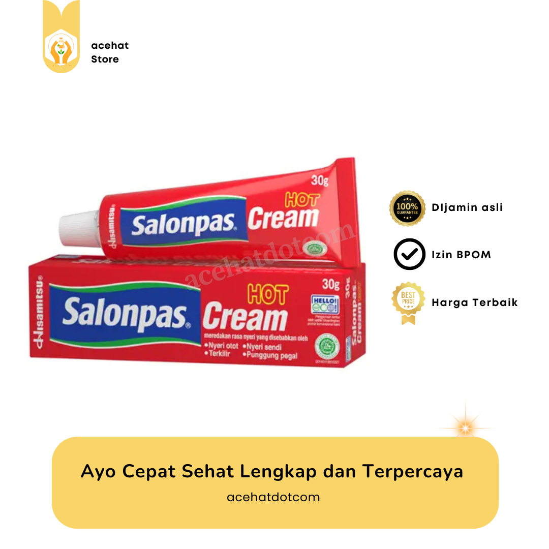 SALONPAS CREAM HOT 30 GR