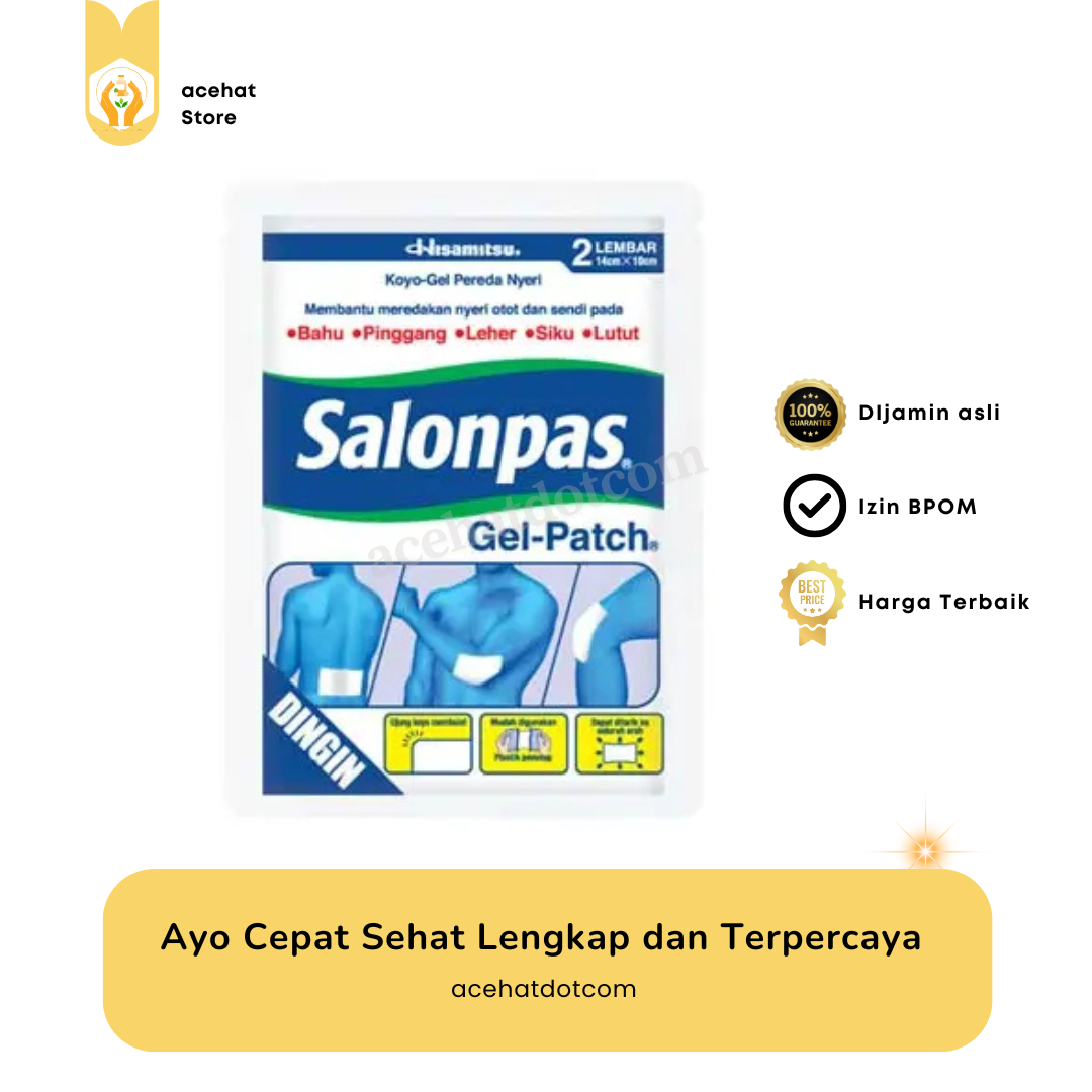 SALONPAS GEL PATCH ISI 2 LEMBAR