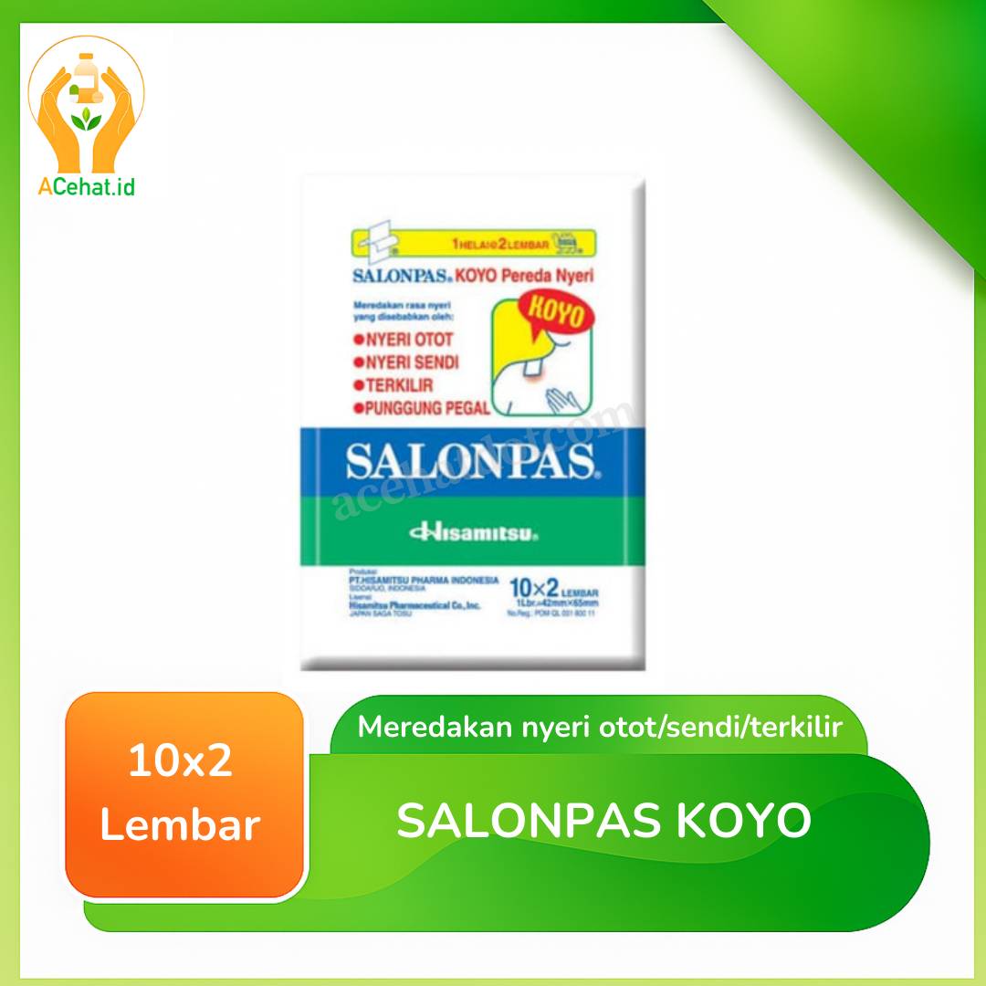 SALONPAS KOYO SUPER 10 X 2 LEMBAR