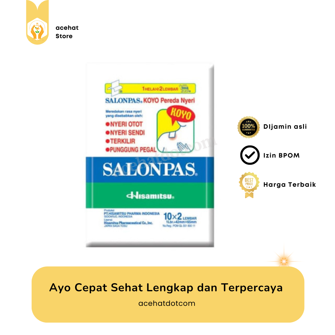 SALONPAS KOYO SUPER 10 X 2 LEMBAR