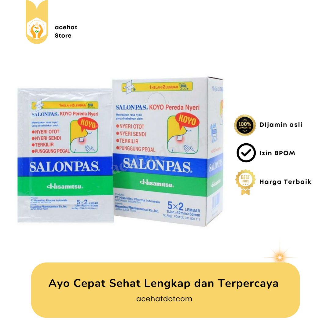 SALONPAS KOYO SUPER 5 X 2 LEMBAR