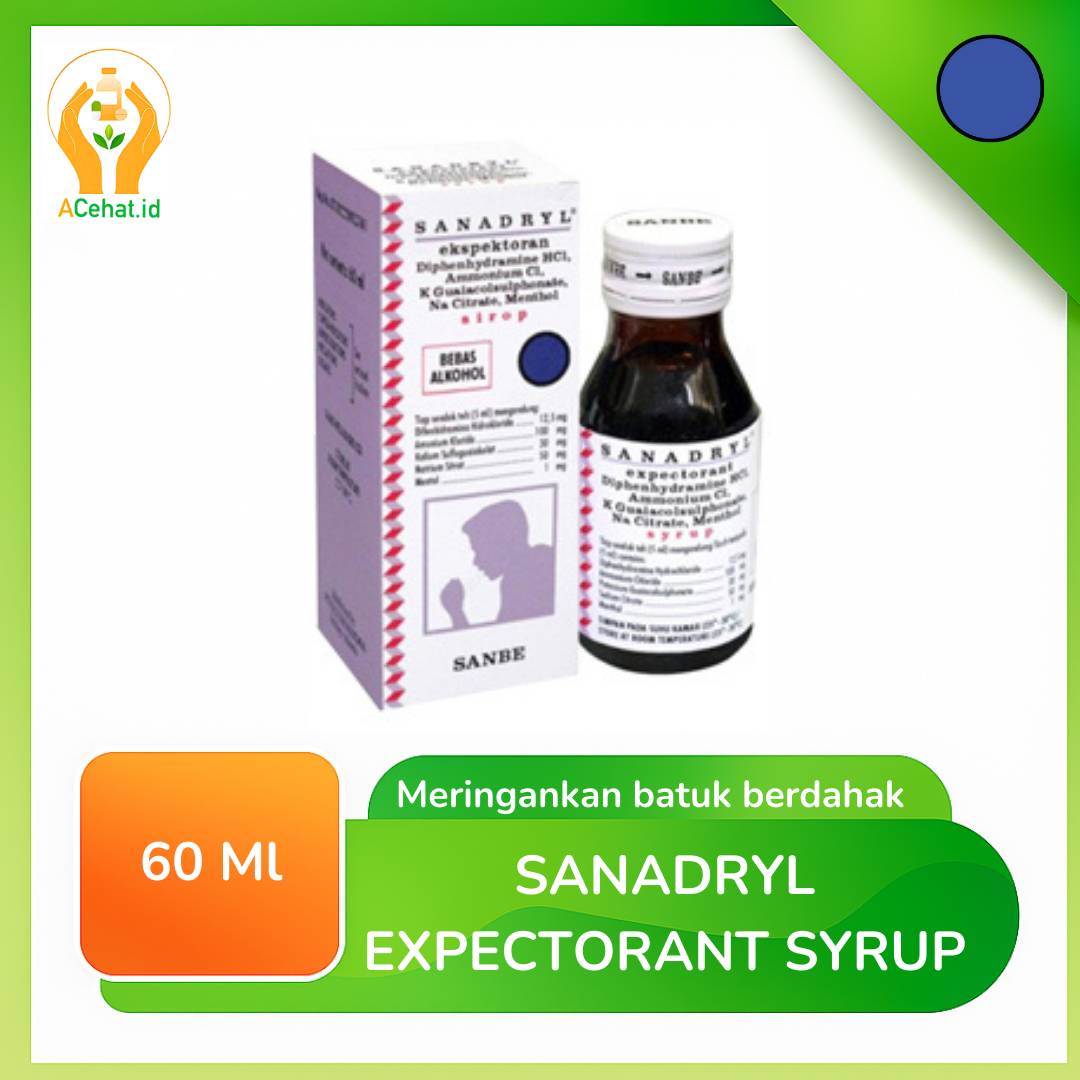 SANADRYL EXPEKTORANT SYRUP 60 ML