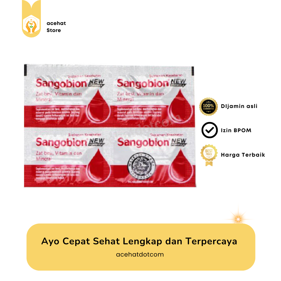 SANGOBION CAPS ISI 10 strip @4 kapsul