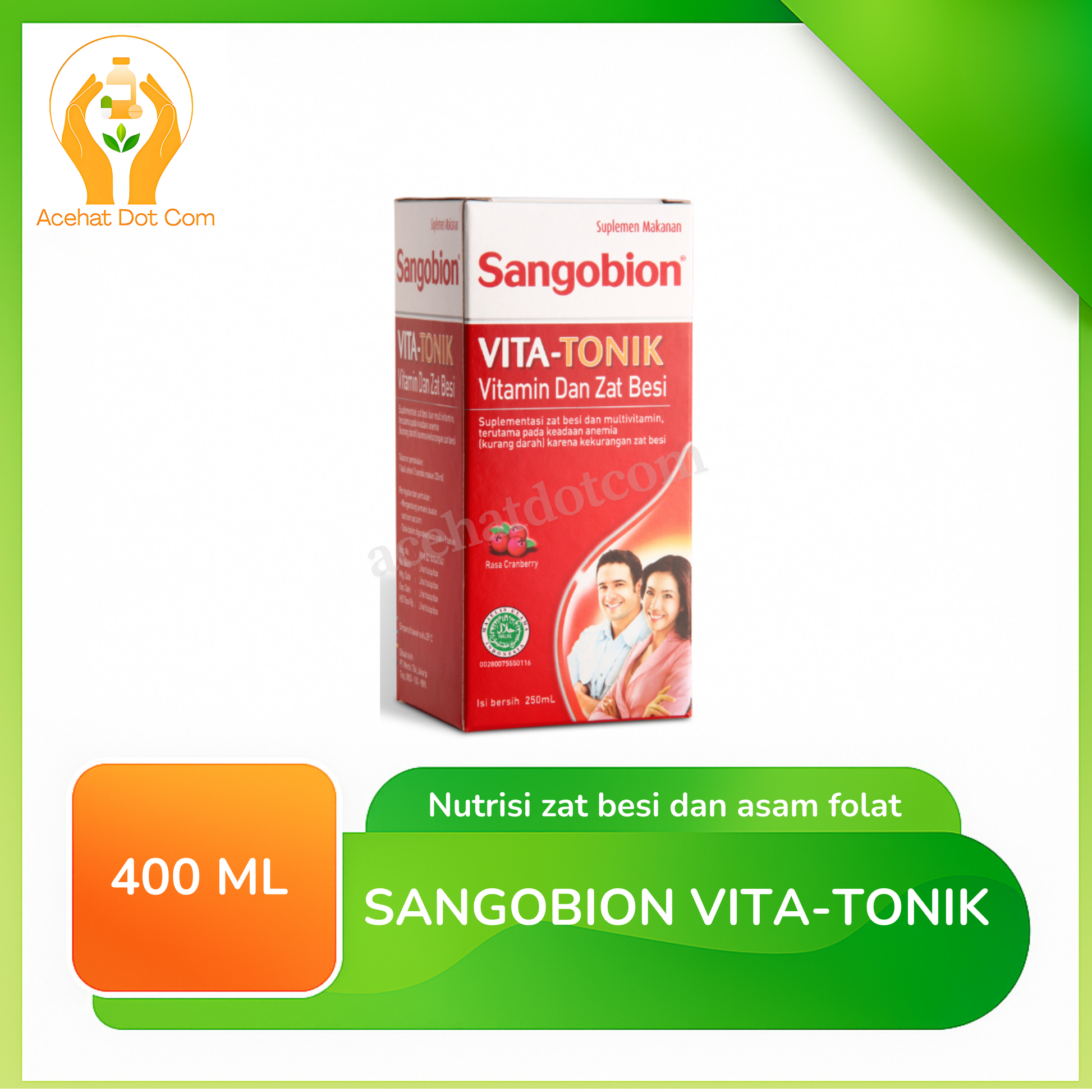 SANGOBION VITA-TONIK SYR 400 ML