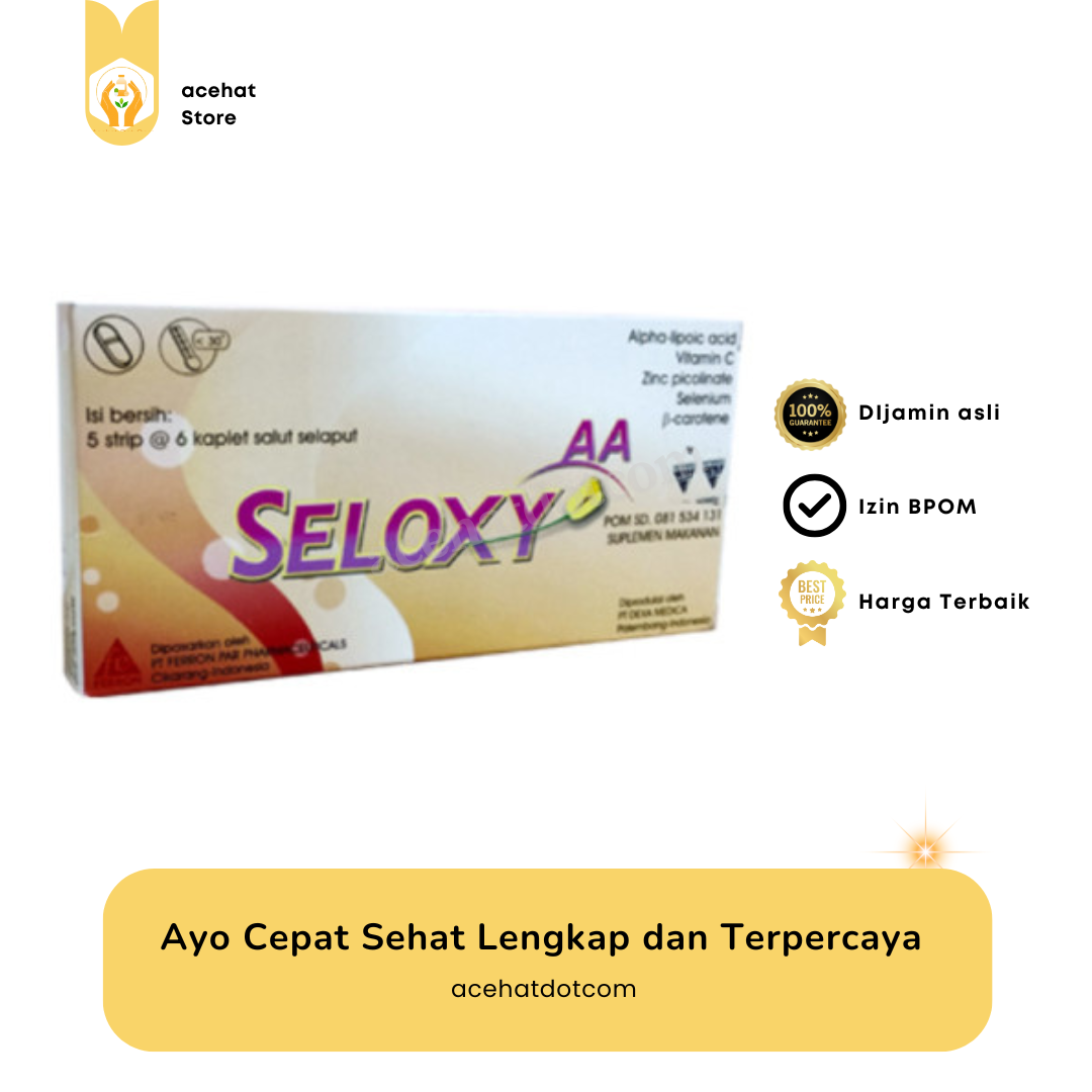 SELOXY AA 5 strip @6 kapsul