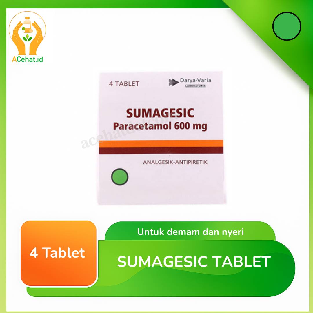 SUMAGESIC 600 MG 25 strip @4 tab 