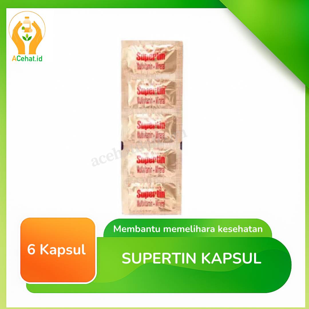 SUPERTIN 5 strip @6 kapsul
