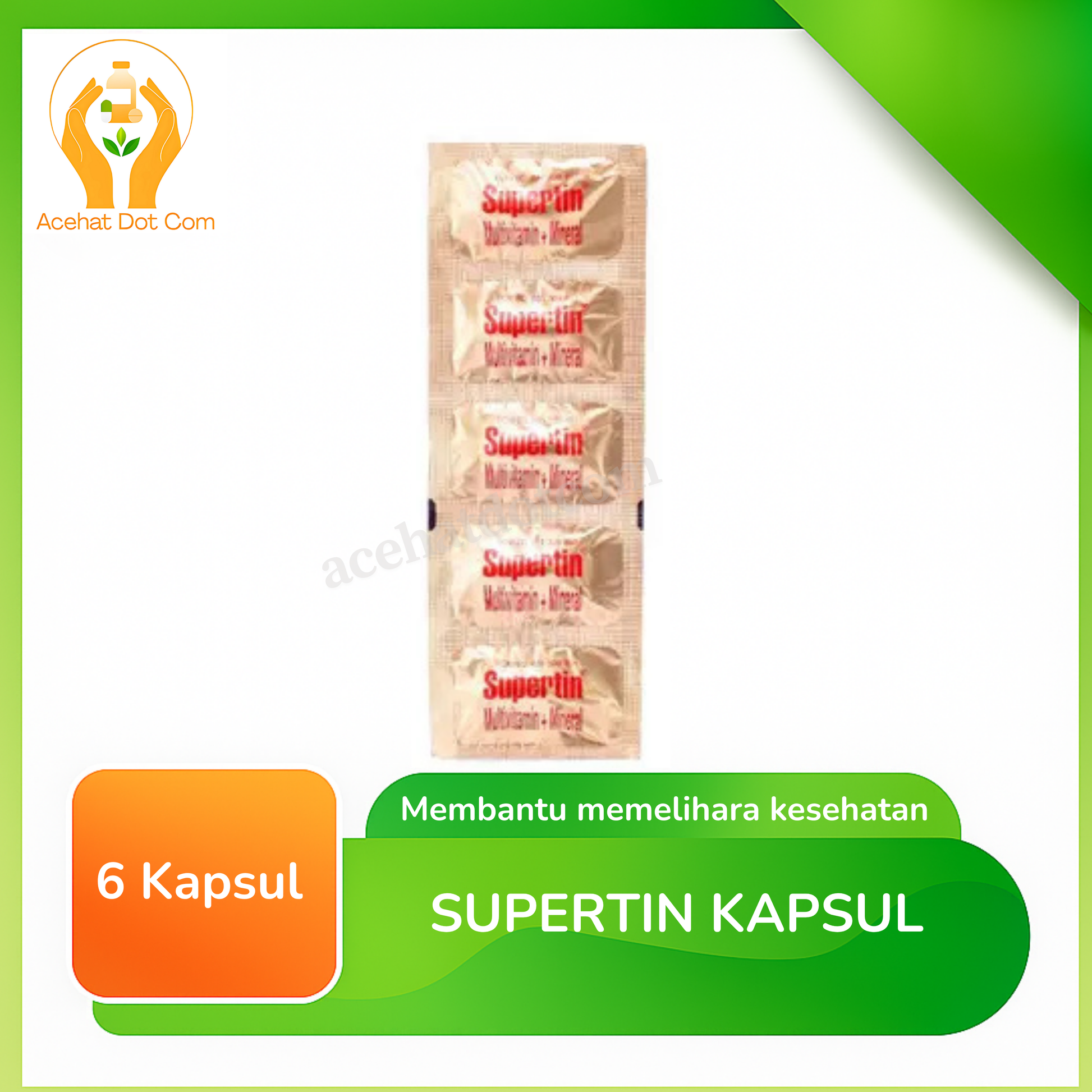 SUPERTIN 5 strip @6 kapsul 