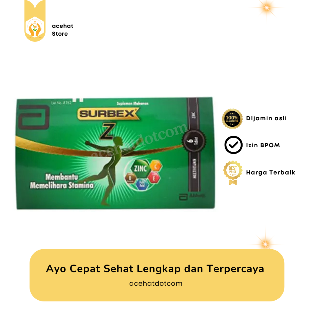 SURBEX Z 6 strip @6 tablet