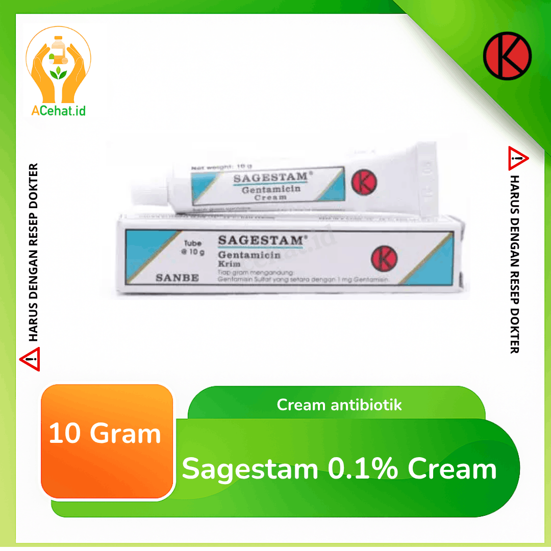 Sagestam 0.1% Cream 10 g