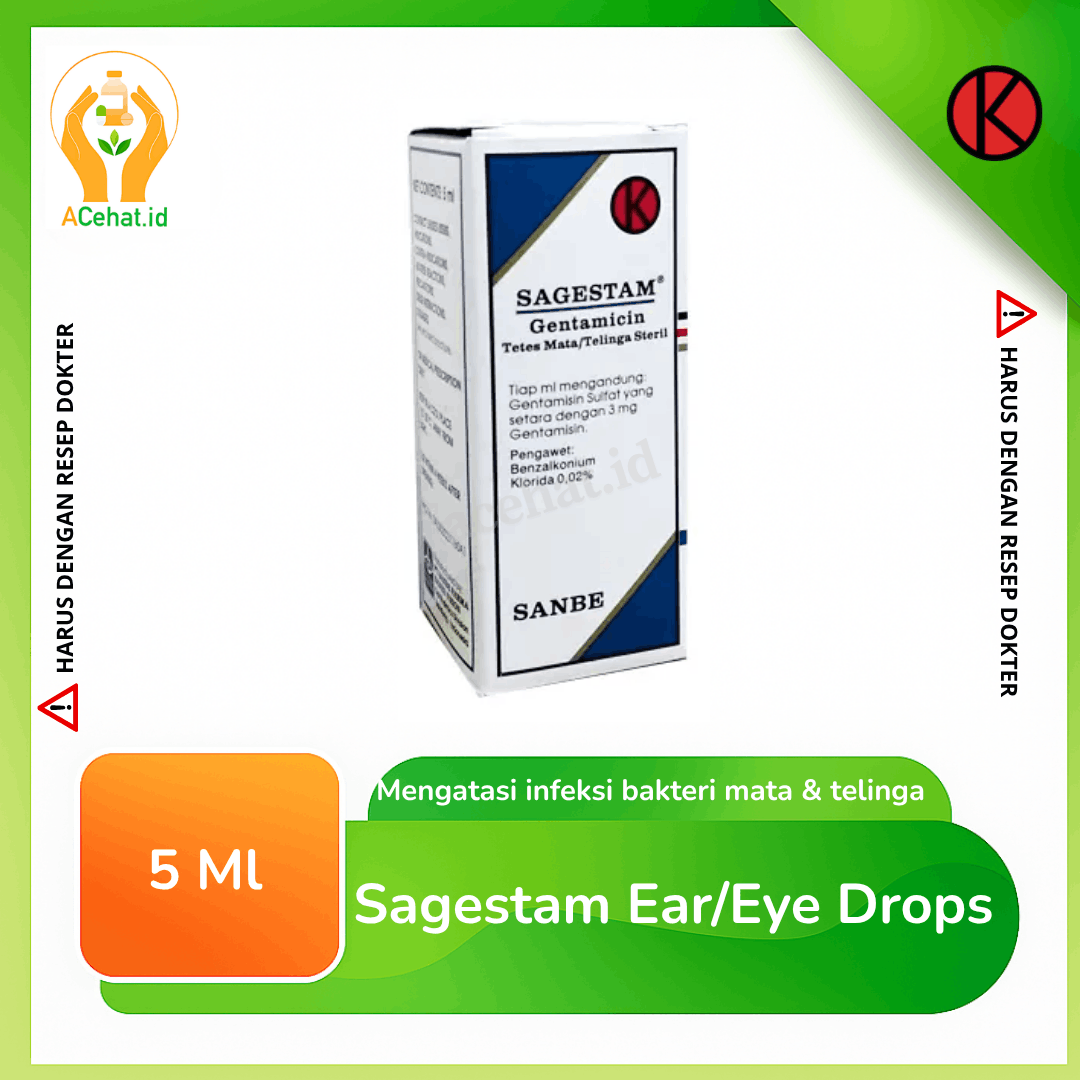 Sagestam Ear/Eye Drops 5 ml