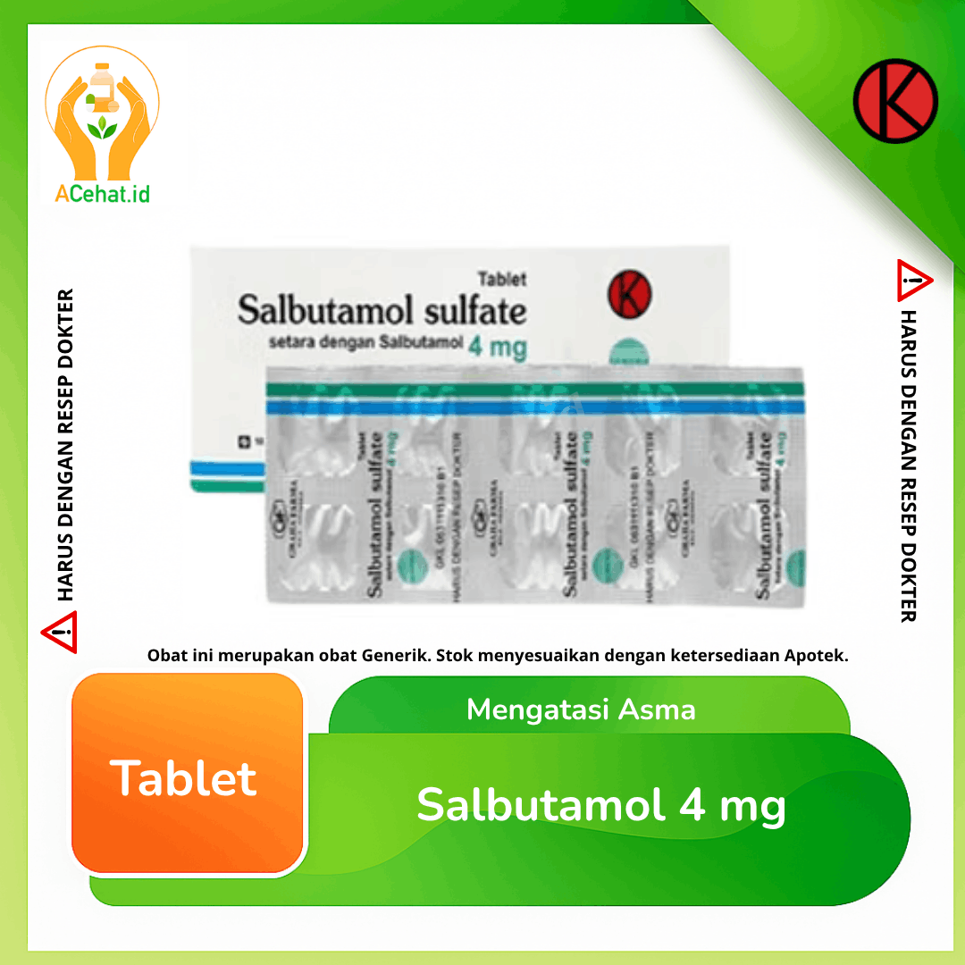 Salbutamol 4 mg 10 Tablet