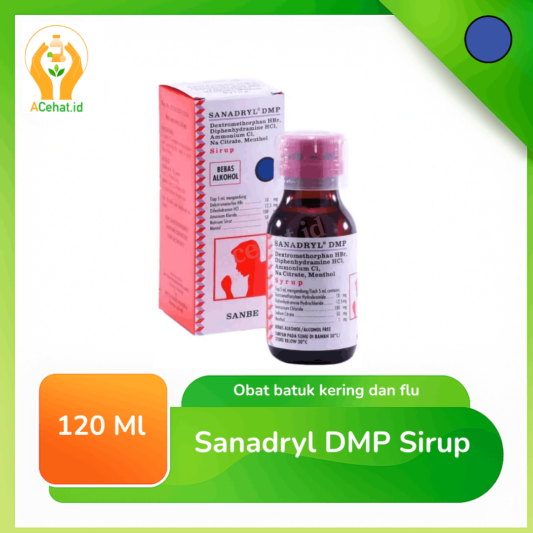 Sanadryl DMP Sirup 120 ml