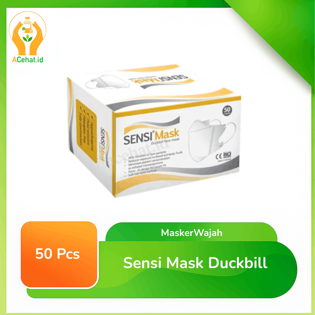 Sensi Mask Duckbill isi 50 Pcs