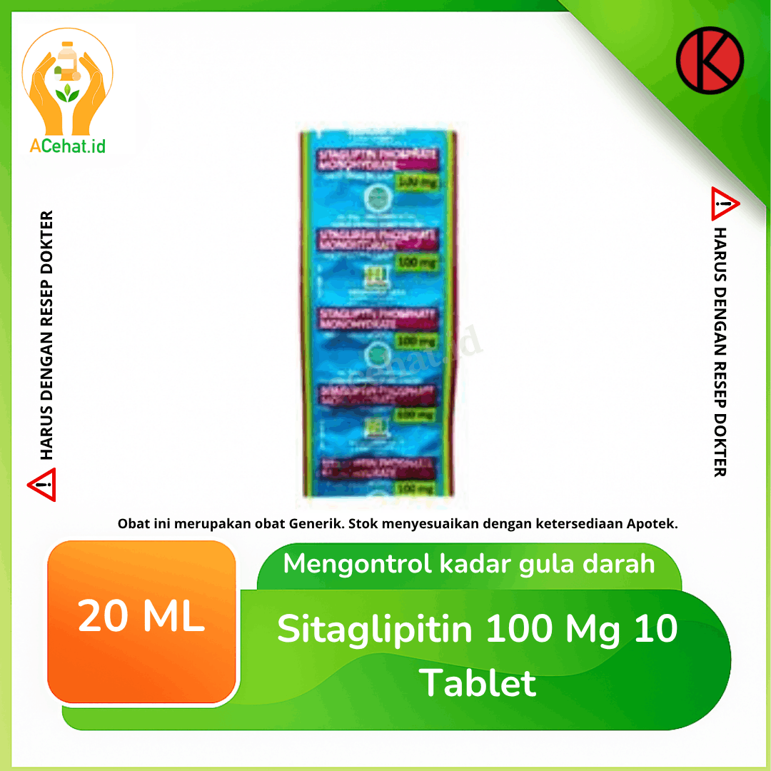 Sitaglipitin 100 Mg Tablet