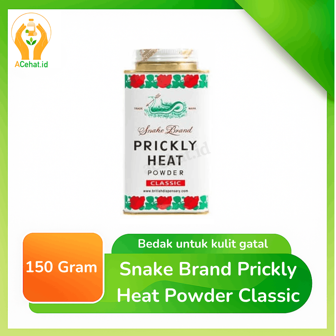 Snake Brand Prickly Heat Powder Classic 150 G