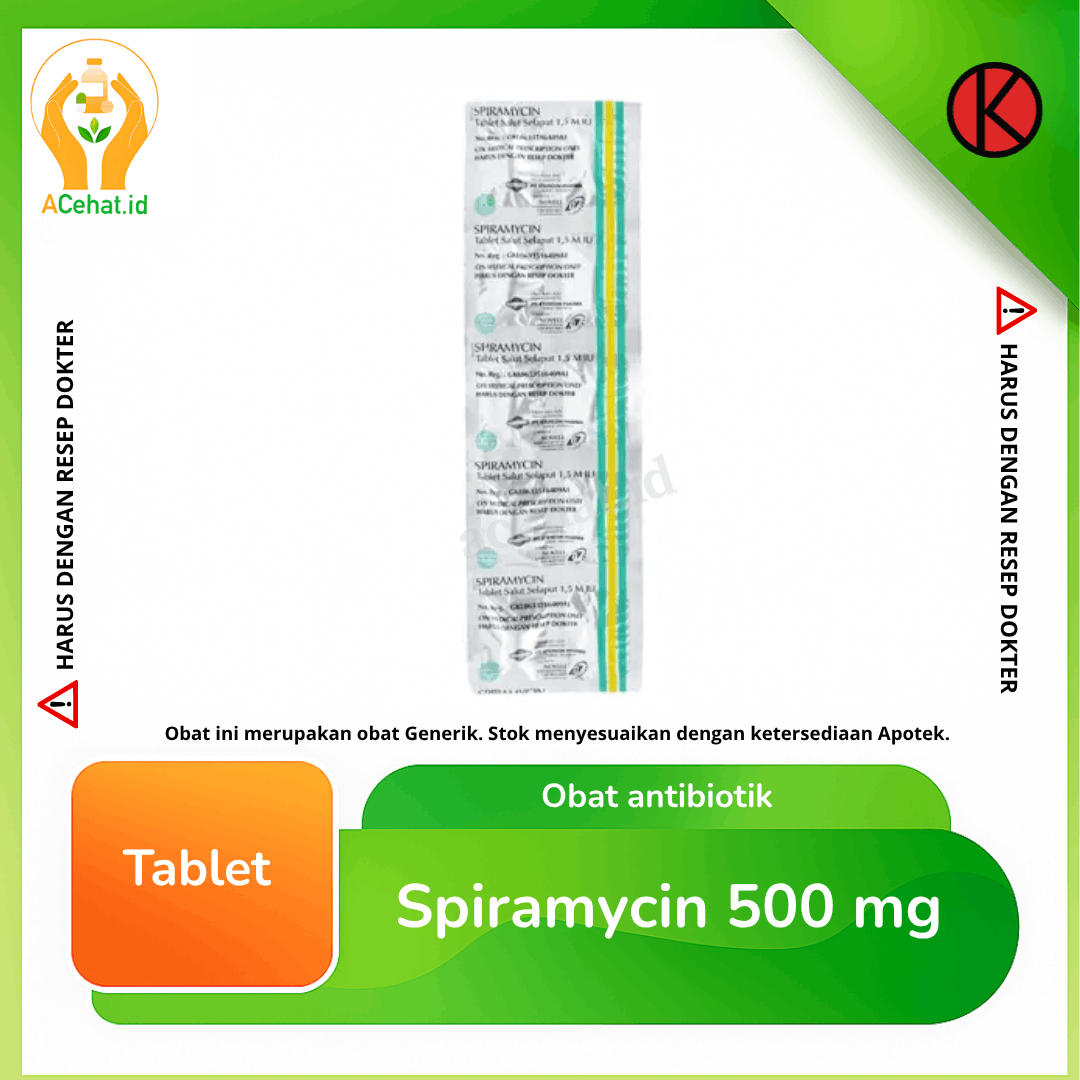 Spiramycin 500 mg Tablet