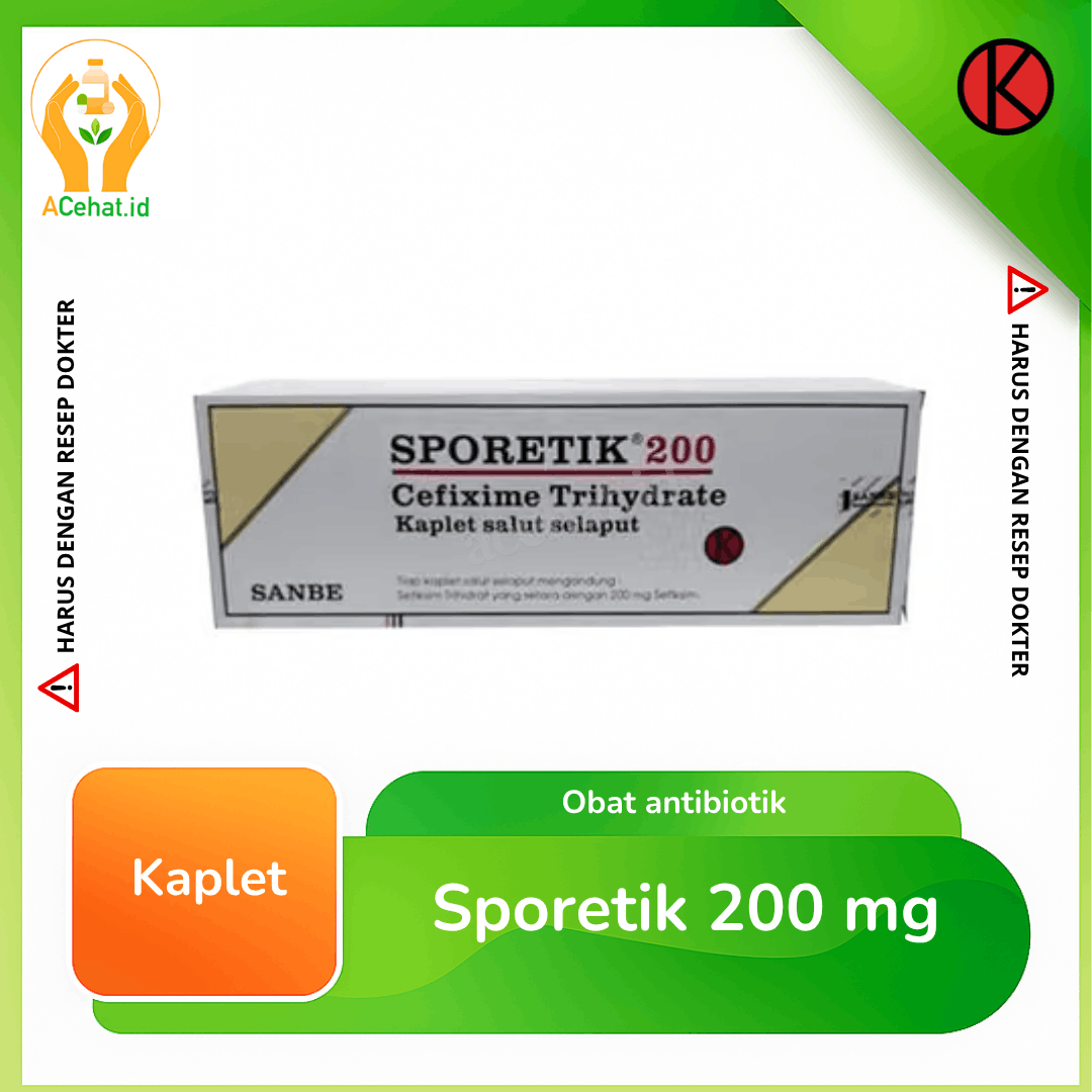 Sporetik 200 mg Kaplet