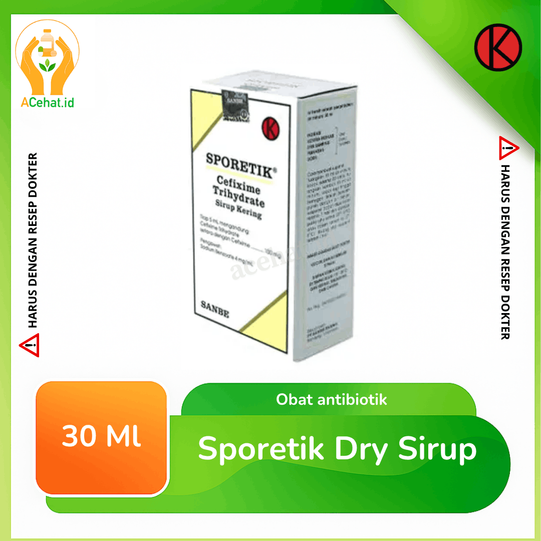 Sporetik Dry Sirup 30 ml
