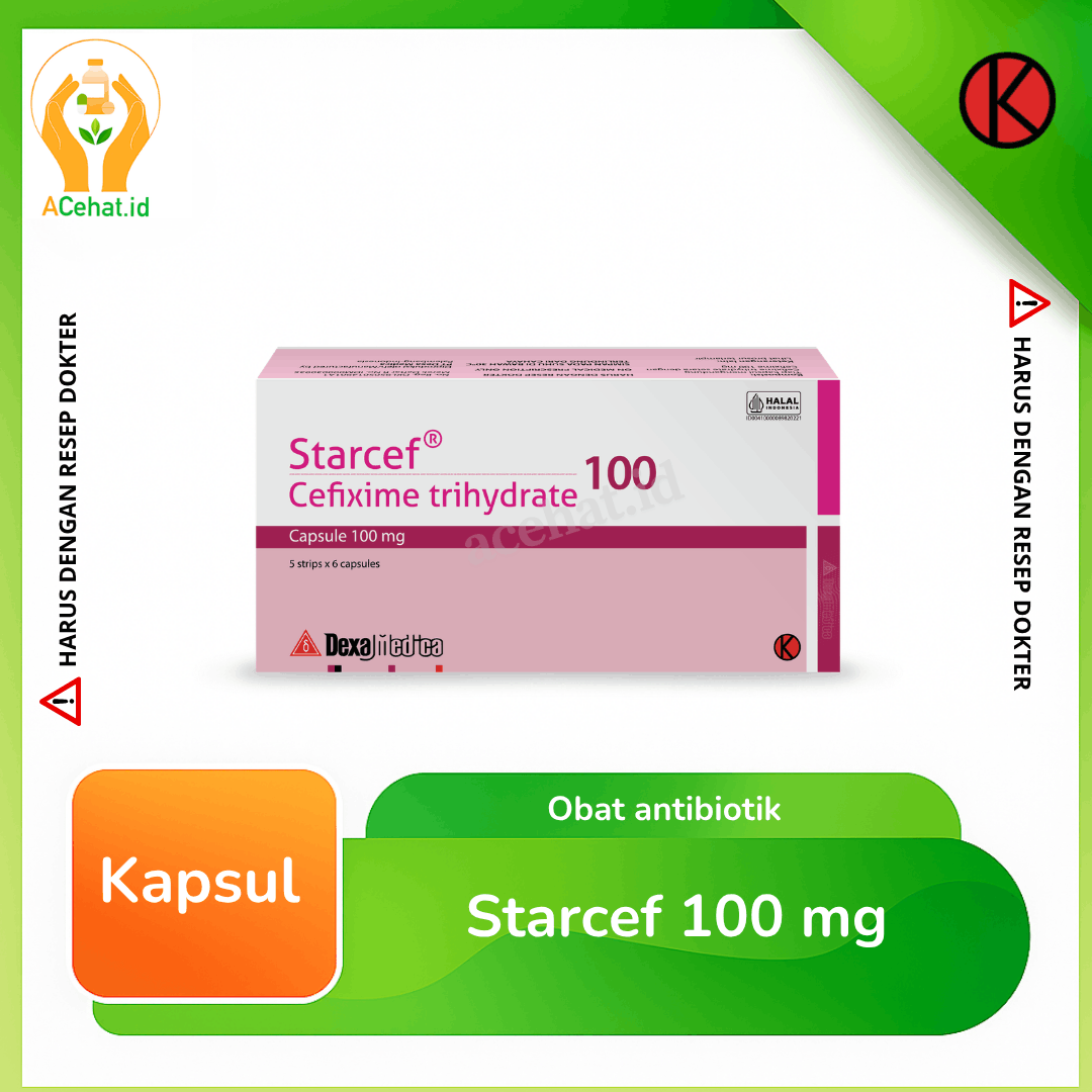 Starcef 100 mg Kapsul