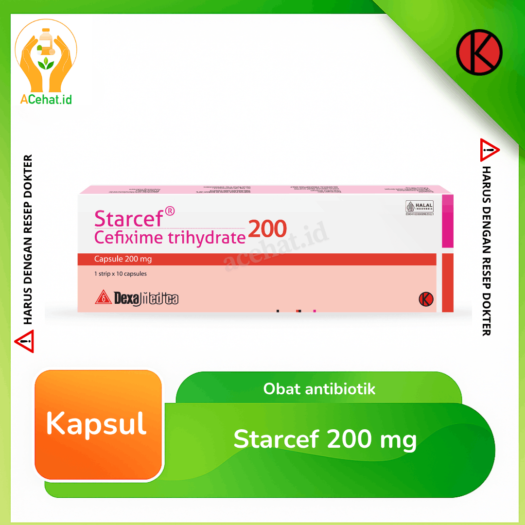 Starcef 200 mg Kapsul