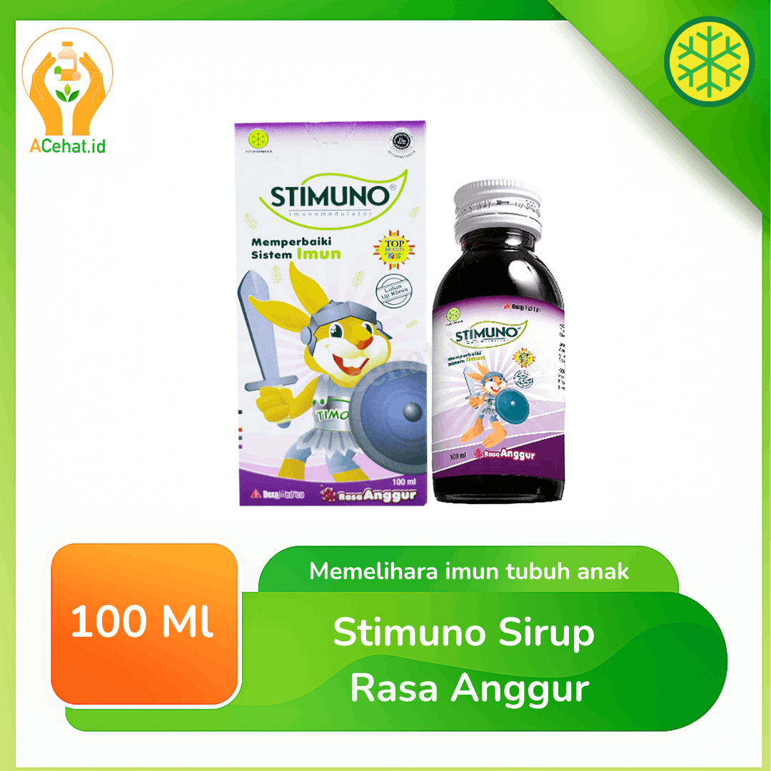 Stimuno Sirup Rasa Anggur 100 ml