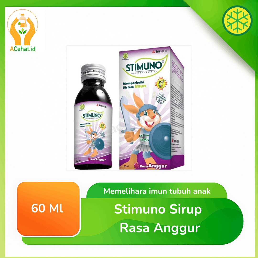 Stimuno Sirup Rasa Anggur 60 ml