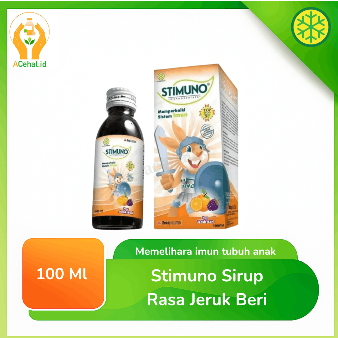 Stimuno Sirup Rasa Jeruk Beri 100ml