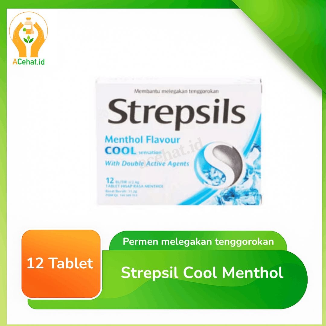 Strepsil Cool Menthol 12 Tablet