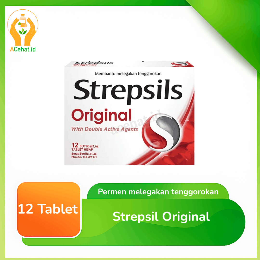 Strepsil Original 12 Tablet