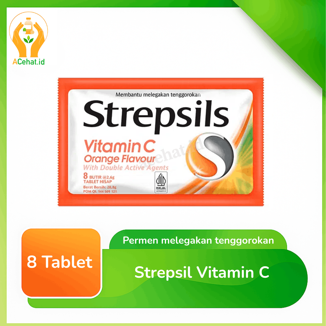 Strepsil Vitamin C 8 Tablet