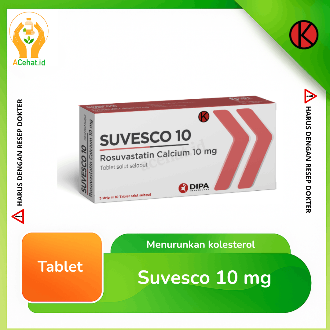 Suvesco 10 mg 10 Tablet