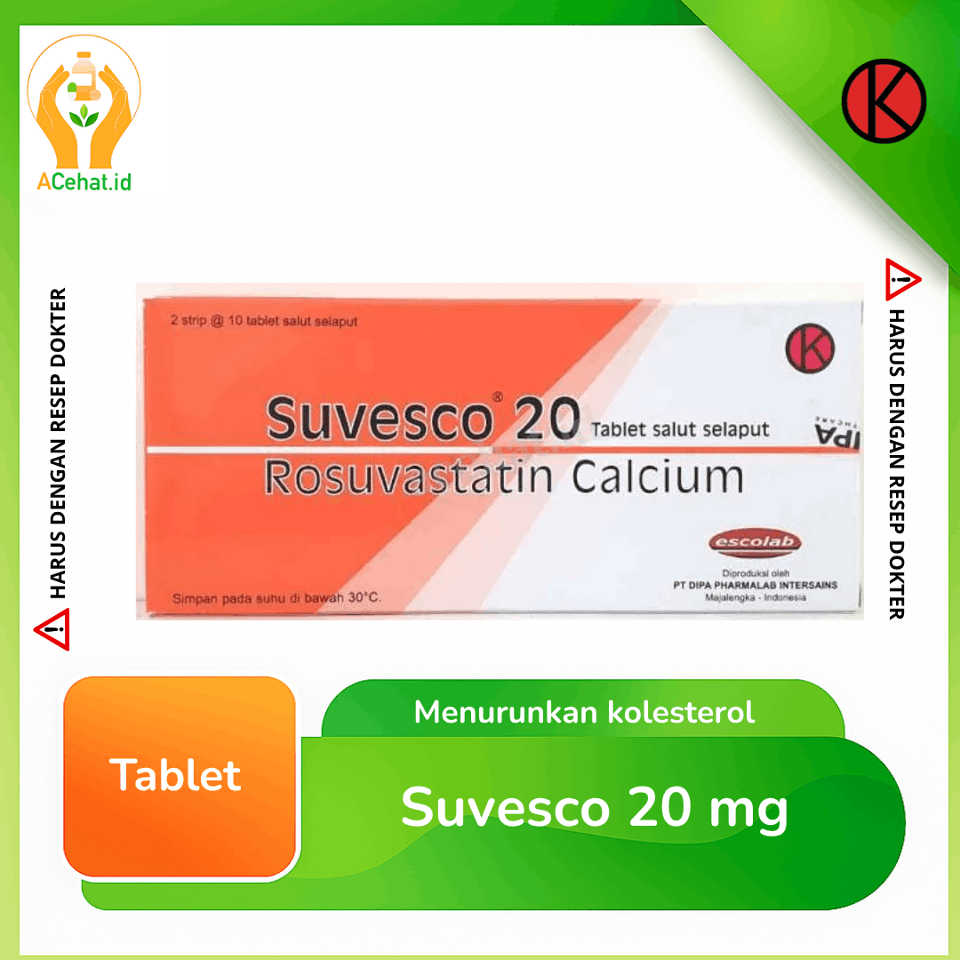 Suvesco 20 mg 10 Tablet