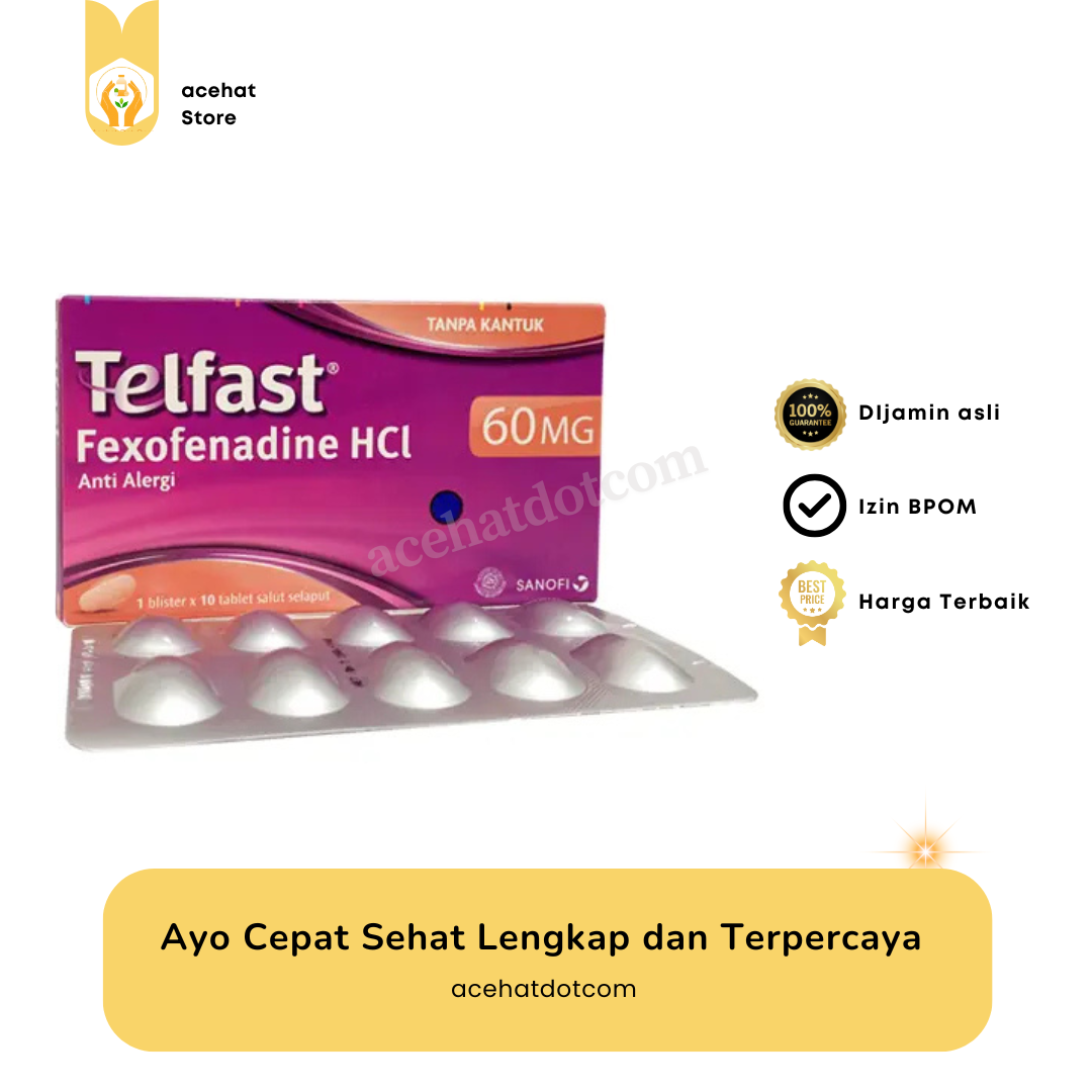 TELFAST 60 MG 1 strip @10 tab