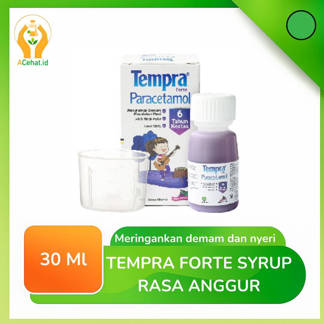 TEMPRA FORTE SYRUP RASA ANGGUR 30 ML