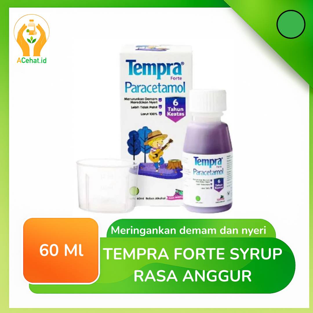 TEMPRA FORTE SYRUP RASA ANGGUR 60 ML