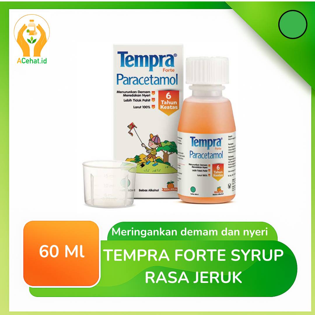 TEMPRA FORTE SYRUP RASA JERUK 60 ML